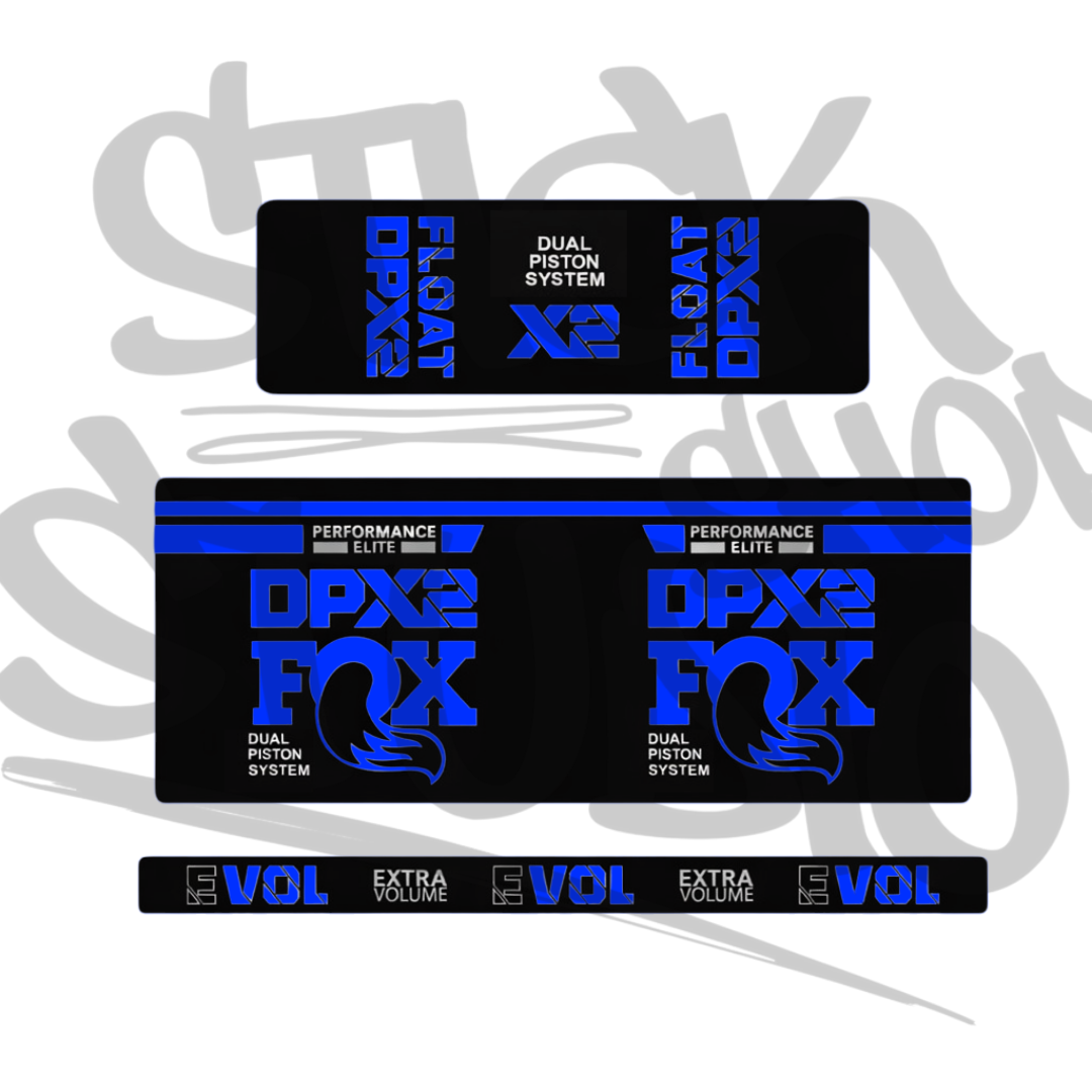 Naklejki na damper Fox Float DPX 2
