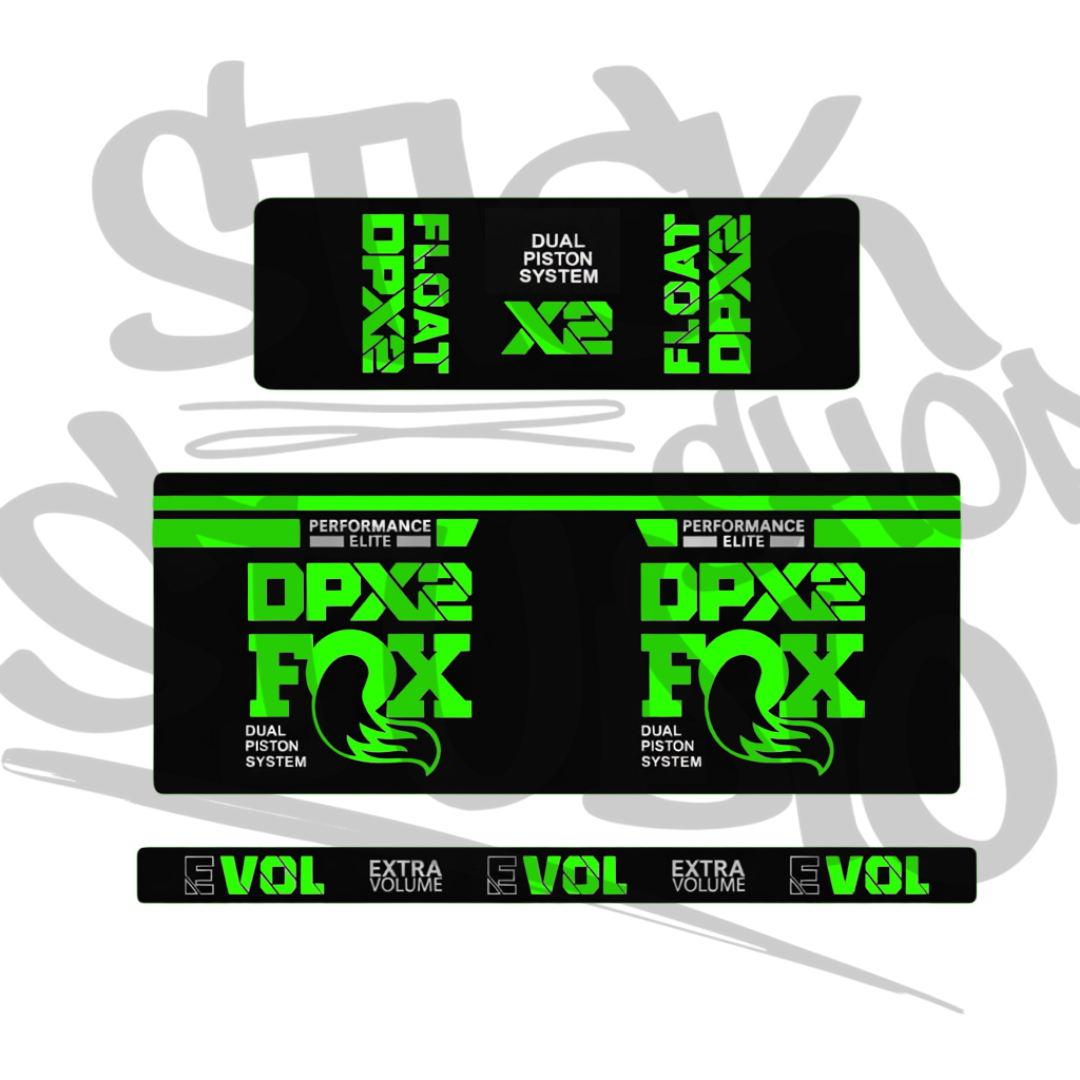 Naklejki na damper Fox Float DPX 2